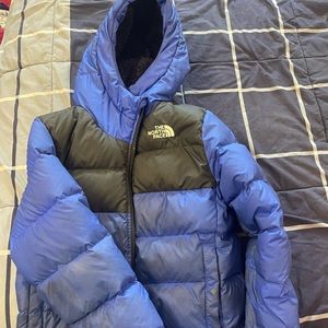 North face boys 7-8 winter jacket used